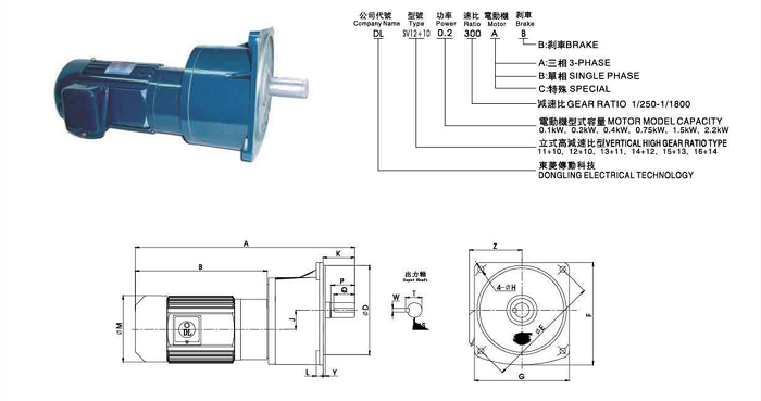 Cấu tạo của Motor giảm tốc