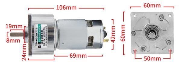 Cách phân loại của hộp giảm tốc 775