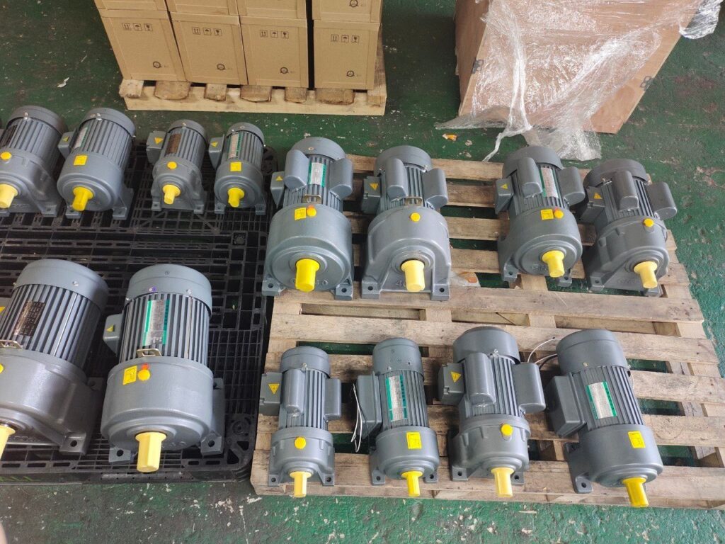 Ứng dụng motor giảm tốc 2.2kW 3HP 1/80