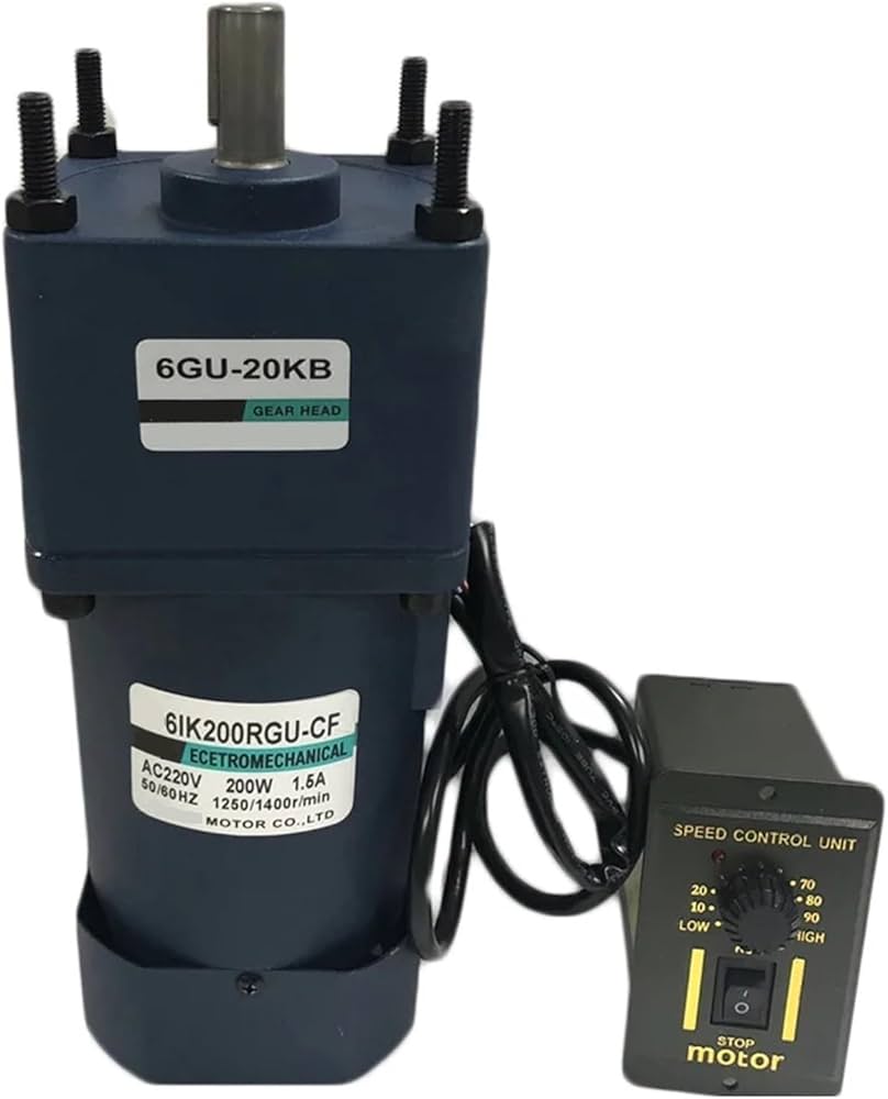 Ứng dụng của động cơ giảm tốc 220v 200w mini